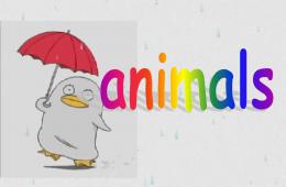 animals儿童英语动物PPT课件