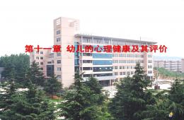 第十一章幼儿的心理健康及其评价PPT课件
