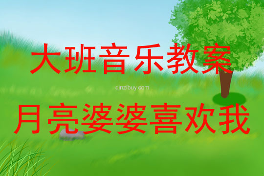 大班音乐活动月亮婆婆喜欢我教案反思