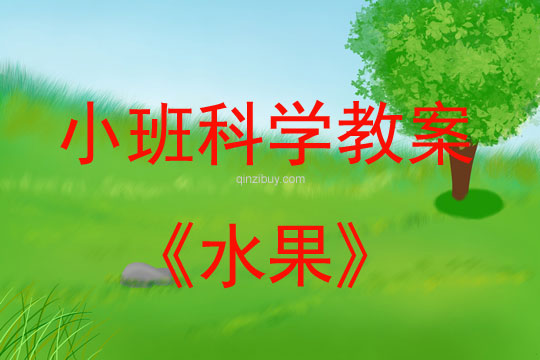 小班科学活动教案：水果教案(附教学反思)
