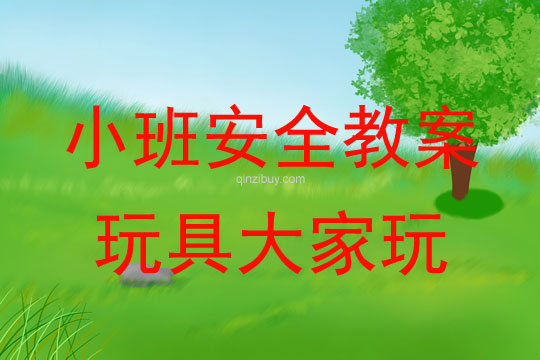 小班安全活动教案：玩具大家玩教案(附教学反思)