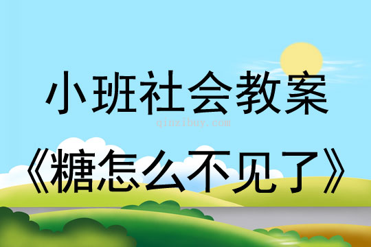 小班社会糖怎么不见了教案反思