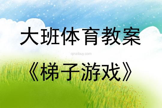 大班体育游戏梯子游戏教案反思