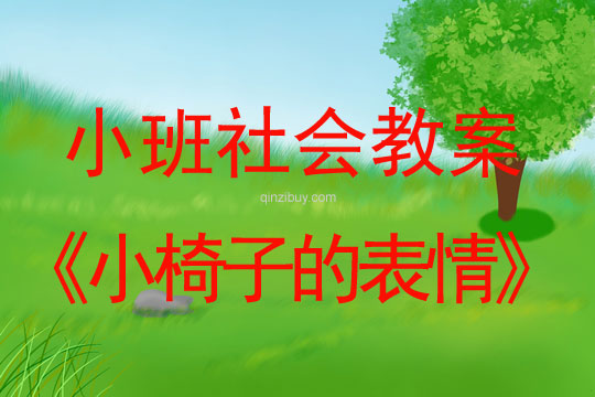 小班社会活动小椅子的表情教案反思
