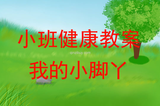 小班健康教案：我的小脚丫小班健康教案：我的小脚丫
