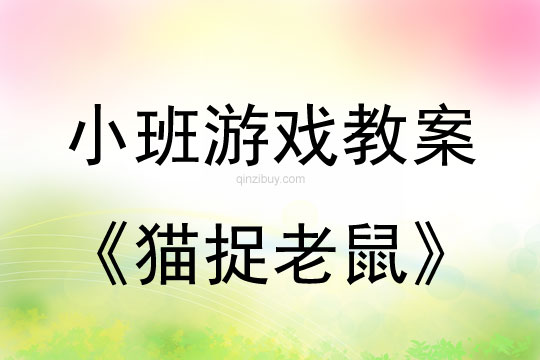 小班游戏活动教案：猫捉老鼠教案