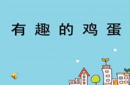 中班科学有趣的鸡蛋PPT课件音乐