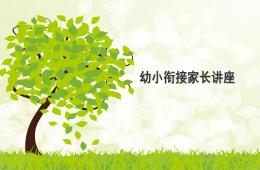 精美幼儿园幼小衔接讲座PPT课件