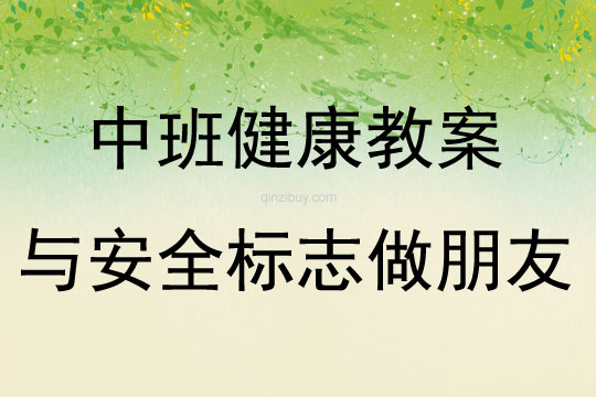 中班健康活动与安全标志做朋友教案反思