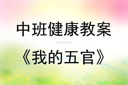 中班健康活动教案：我的五官教案(附教学反思)