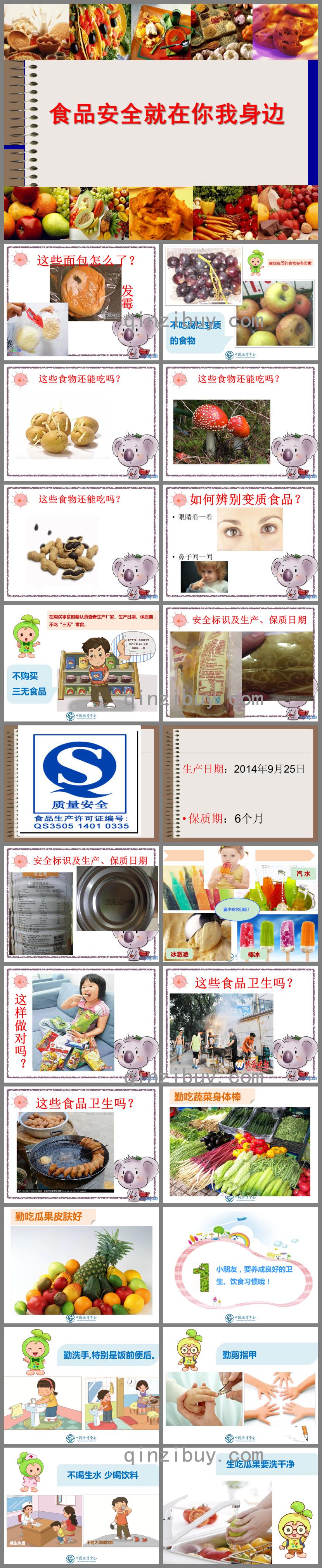 大班安全食品安全就在你我身边PPT课件