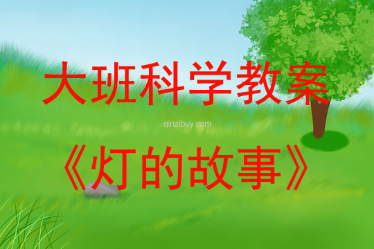大班科学活动灯的故事教案反思