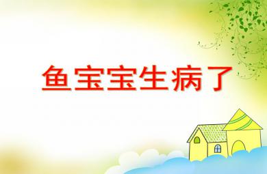 大班科学活动鱼宝宝生病了PPT课件