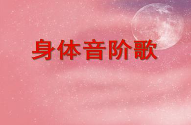 小班音乐活动身体音阶歌PPT课件