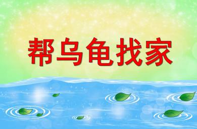 小班语言帮乌龟找家PPT课件