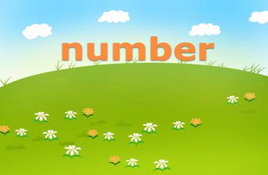 大班英语number PPT课件