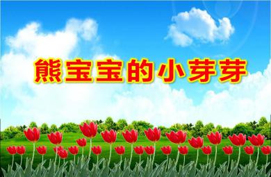 小班语言熊宝宝的小芽芽PPT课件