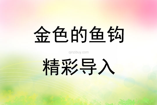 金色的鱼钩精彩导入