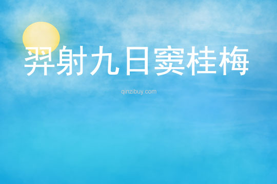羿射九日窦桂梅