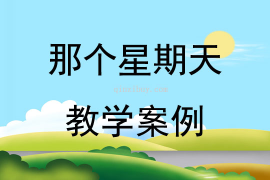 那个星期天教学案例