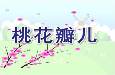 中班语言桃花瓣儿PPT课件教案