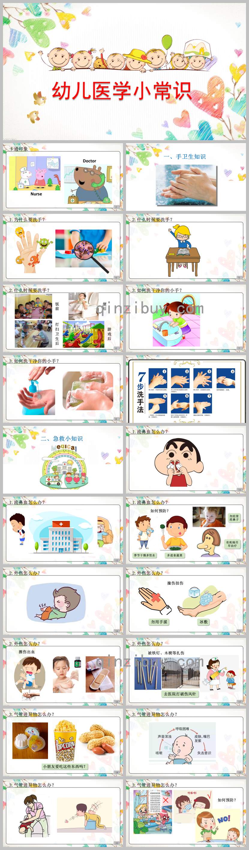 幼儿医学小常识PPT课件