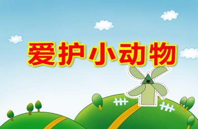 小班社会课件爱护小动物PPT课件教案