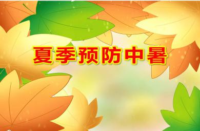 夏季预防中暑PPT课件教案图片
