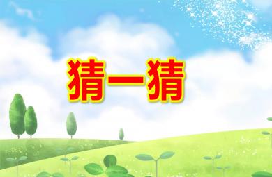 小班数学游戏猜一猜PPT课件教案