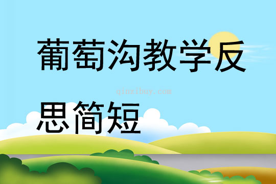 葡萄沟教学反思简短