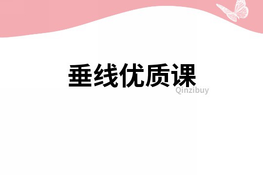 垂线优质课