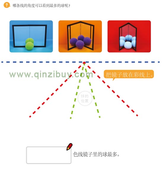 幼儿园大班科学教案:镜子分身术