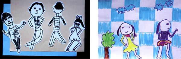 幼儿园大班画画教案设计:安静的你、我、他